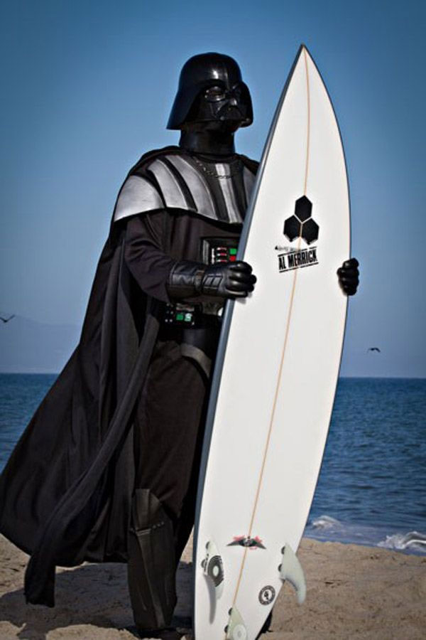 Darth Vader loves to surf - Photo: technabob.com