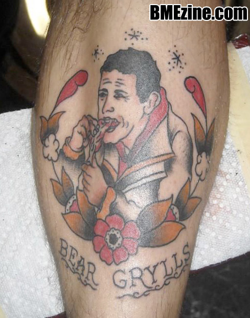 Bear Grylls Tattoo 2