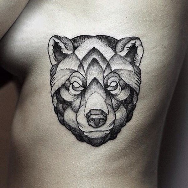 Bear Tattoo Woman Pinterest