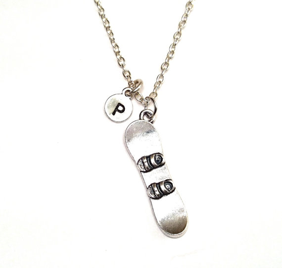 GustavsDachshundShop Snowboard Necklace