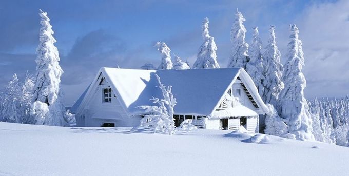 Snow House Home Deep