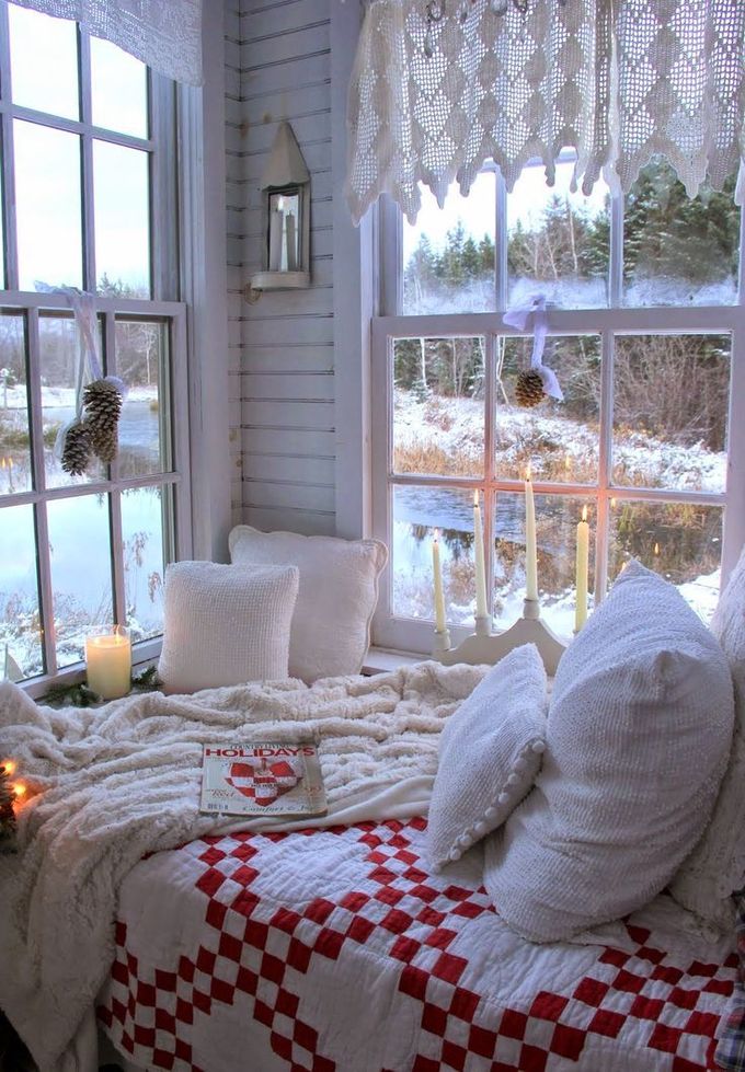 Winter Interior Home Cosy Candles Pinterest