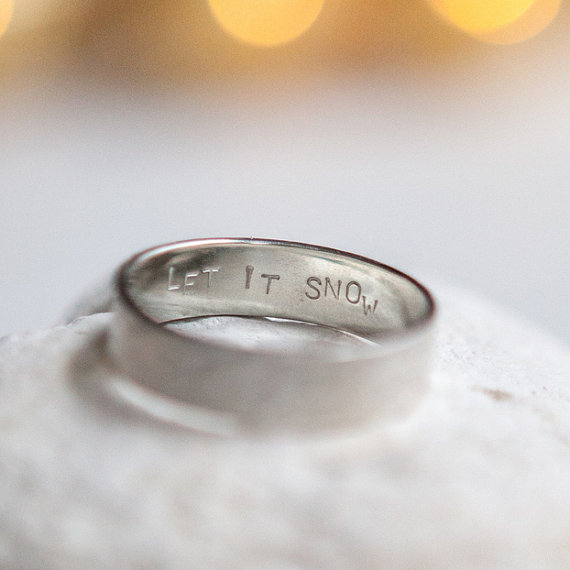 eanjewellery Let It Snow Ring