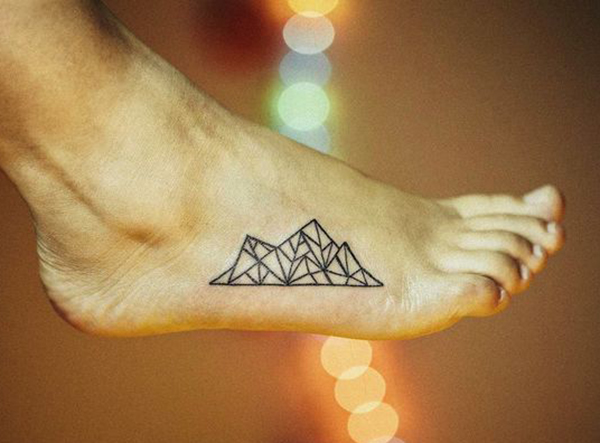 Mountains. Geometric Style