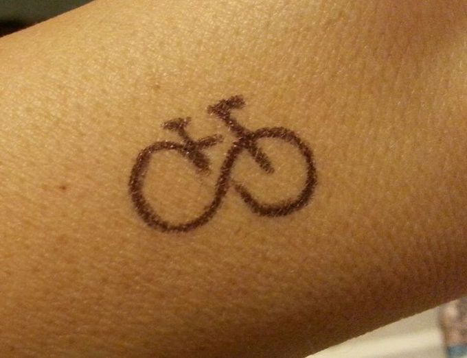 Pin by B.T. on Tattoo | Bike tattoos, Bicycle tattoo, Cycling tattoo