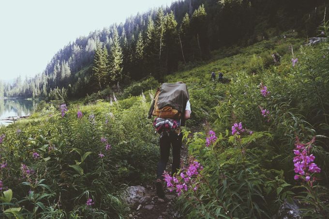 Camping Hiking Wild Solo