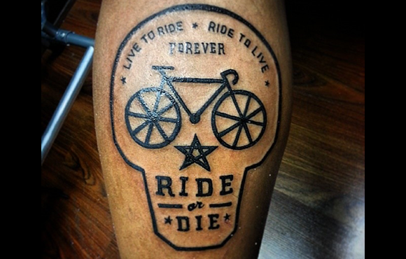 Couple Bike Tattoo