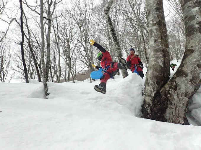 Snow Canyoning Japan 2