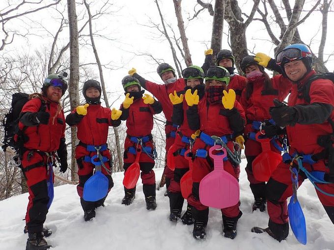 Snow Canyoning Japan 3