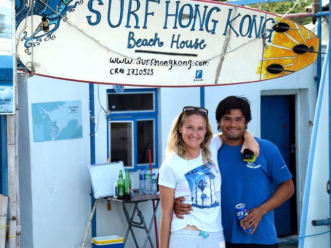 Becky Fox Surf Hong Kong Surfing Kevin