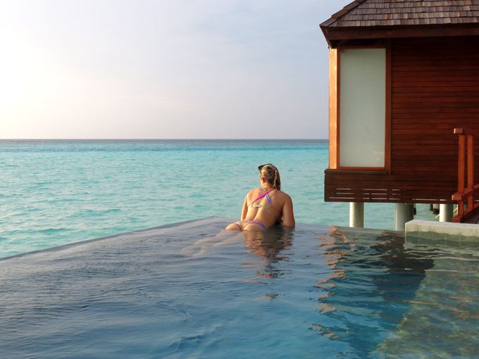 life in the maldives Becky Fox Surf Travel