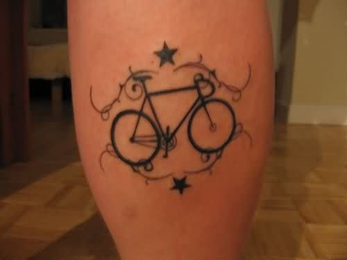 Bicycle Temporary Tattoo / Bike Tattoo - Etsy Finland