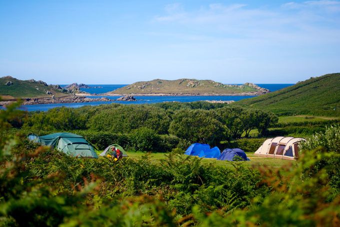 Bryher Campsite Isle of Scilly Camping UK World Ireland