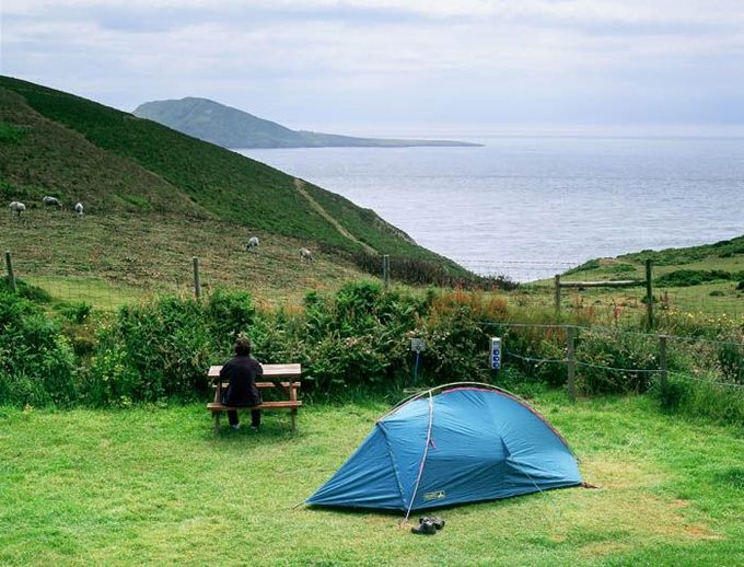 Mynydd Mawr Gwynedd Wales Campsite Camping UK World Ireland