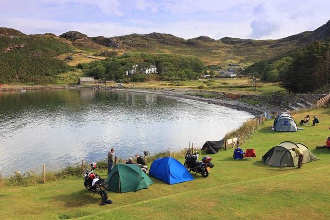 Scourie Campsite Sutherland Scotland Camping UK World Ireland