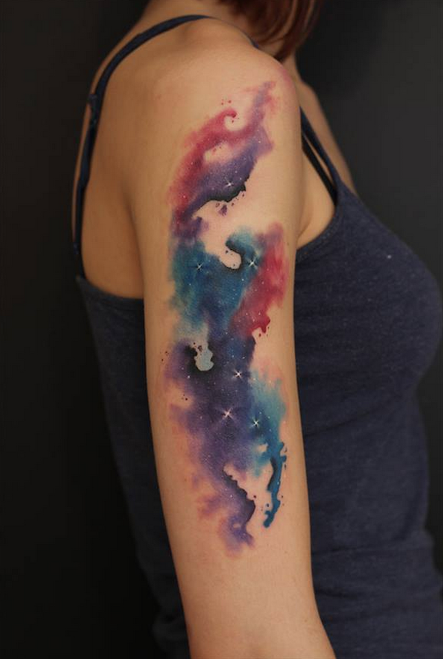 Space tattoo ideas | Gallery posted by OHNOLEANN | Lemon8