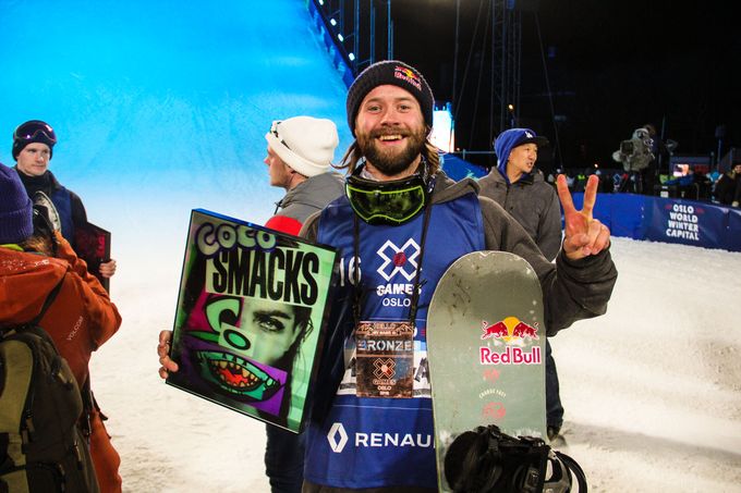 X Games Big Air bronze medalist, Billy Morgan - Photo: James Renhard