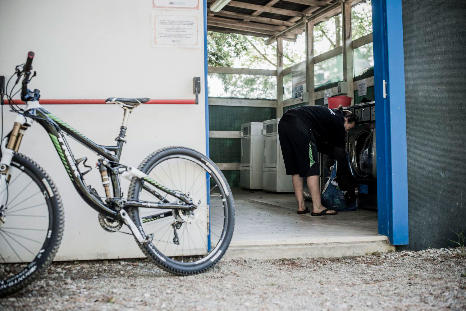 Tracy Moseley, Bontrager photoshoot, Italy. Shot on Nikon 50mm/1.43 on D3s body.