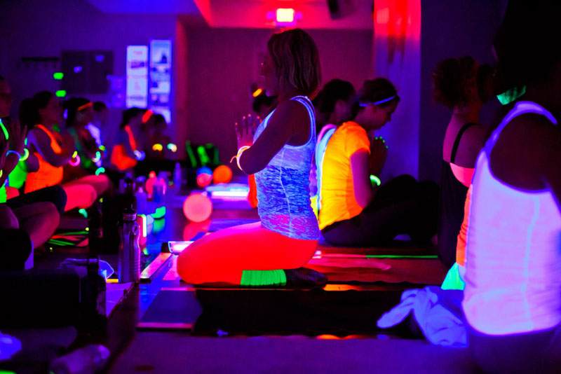 Glow In The Dark Yoga Glowga