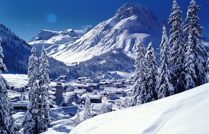 Lech Austria Luxury Ski Resort Europe Best Exclusive Celebrities Skiing