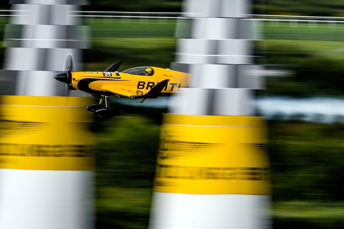 Red Bull Air Race, Ascot. Shot on a Nikon D4, with a 400mm f2.8 zoom.