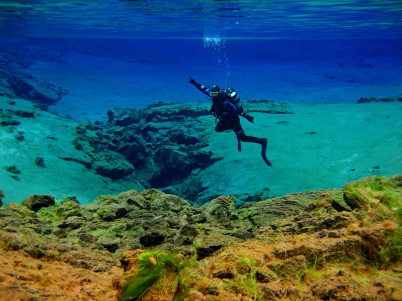 Silfra Diving Thingvellir National Park Iceland Jeppe Jeppesen