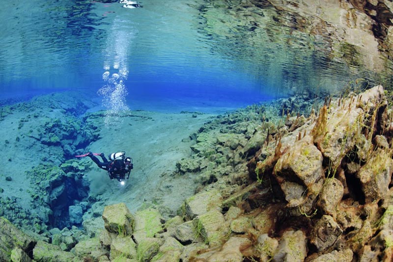 Silfra Diving Thingvellir National Park Iceland Wolfgang Polzer 2