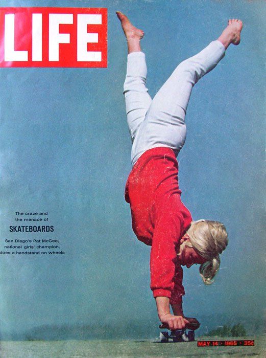 Patti McGee on the cover of Life Magazine