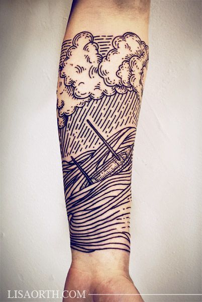 Tattoosday (A Tattoo Blog): Mike's Incredible Aquatic Sleeve (and More!)