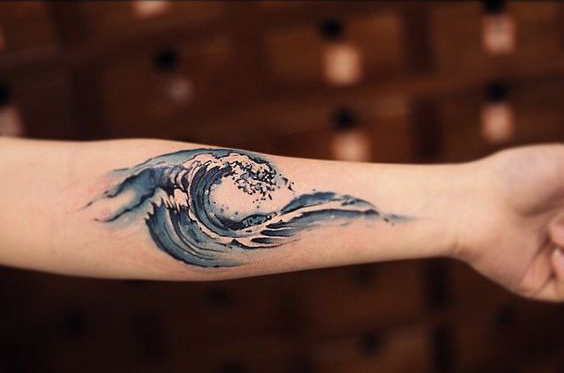 56 Elegant Water Tattoos With Meaning - Our Mindful Life | Water tattoo,  Tattoos with meaning, Tattoos