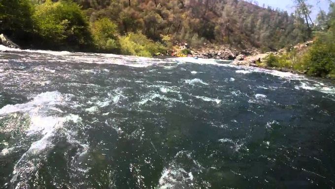 White water rafting on the American River, California - White water rafting in the USA