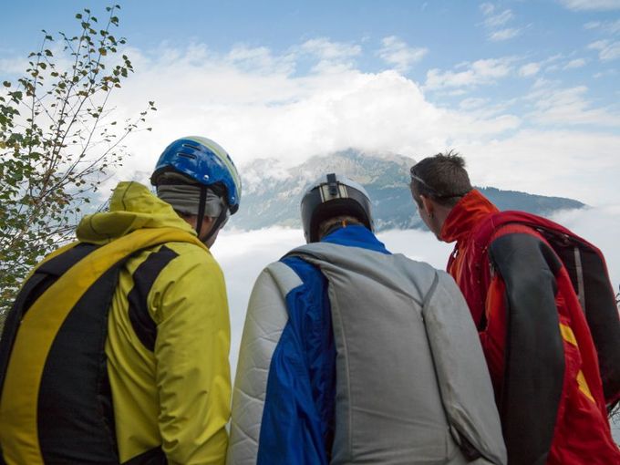 Learning the right way to BASE Jump on a course can is vital - Photo: iStock