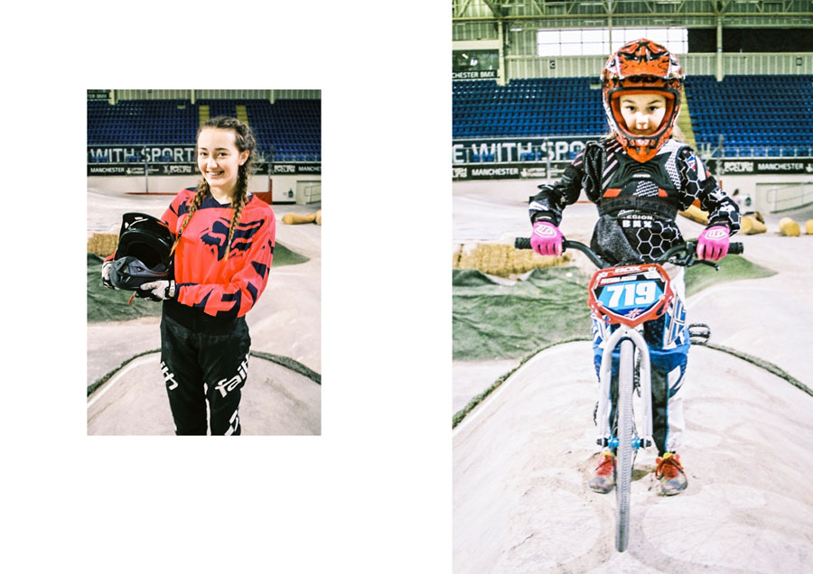 BMX Racing Girls Manchester National Centre For Cycling Alisha Morgan