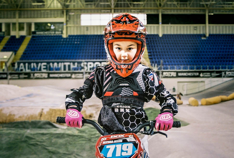 BMX Racing Girls Manchester National Centre For Cycling Alisha