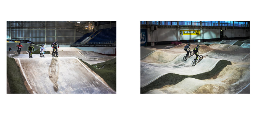 BMX Racing Track Girls Manchester National Centre For Cycling