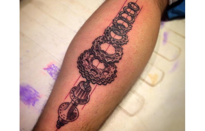 Motorcycle Gears | Gear tattoo, Tattoos for guys, Small dope tattoos