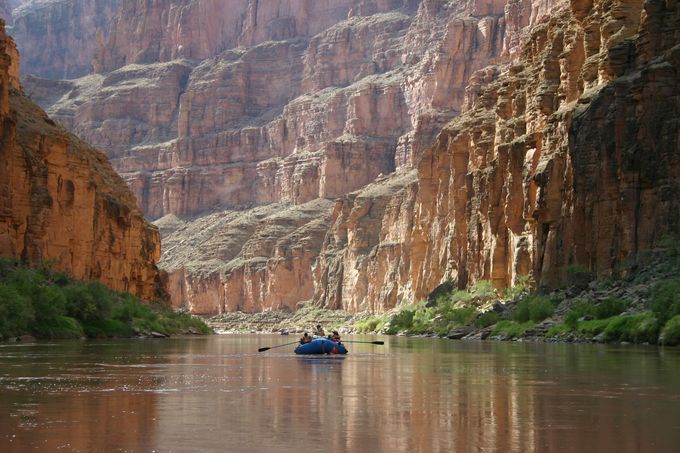 Whitewater Rafting Grand Canyon, Colorado river - White water rafting in the USA