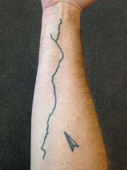 Finally got the tattoo I had been thinking about before I even finished the  trail. : r/AppalachianTrail