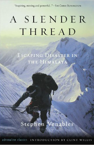 Mountaineering Books A Slender Thread Stephen Venables