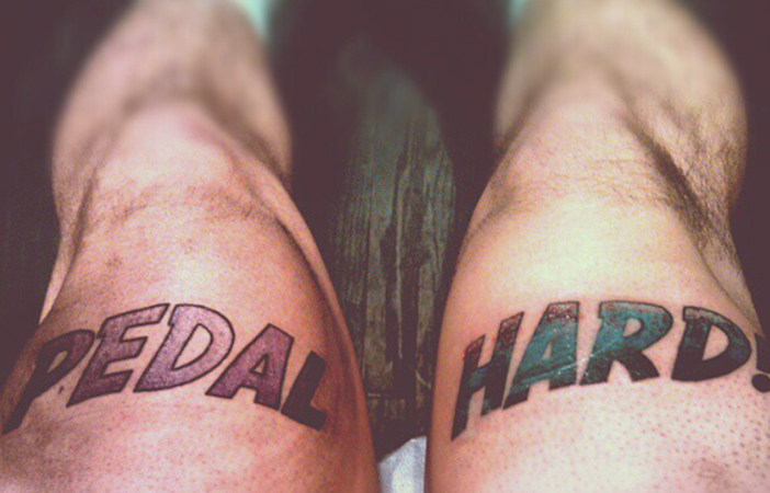 Pedal Hard @Johan_Wilkes_Booth via Voodoo Monkey Tattoo, Instagram