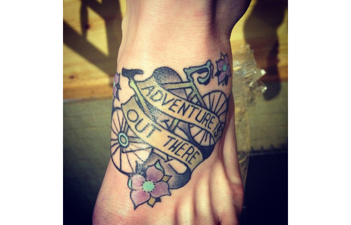 Road trip tattoo | Road trip Bride | Pinterest