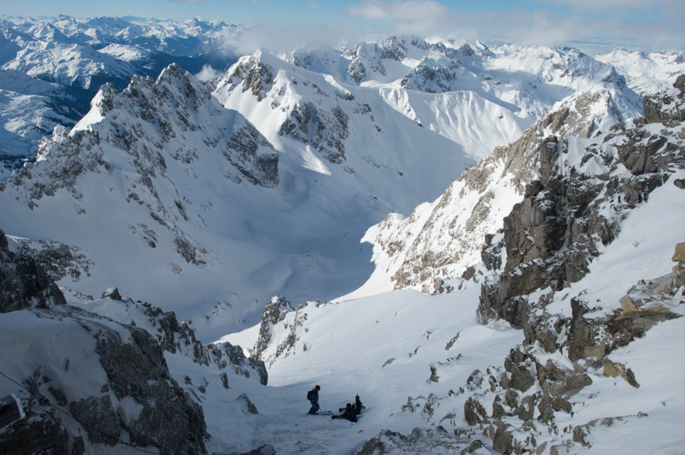 Skiing and snowboarding in St Anton