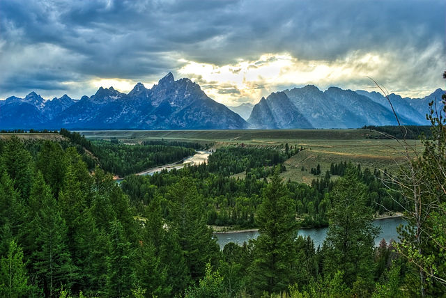 Snake River, Wyoming - White wayer rafting in the USA