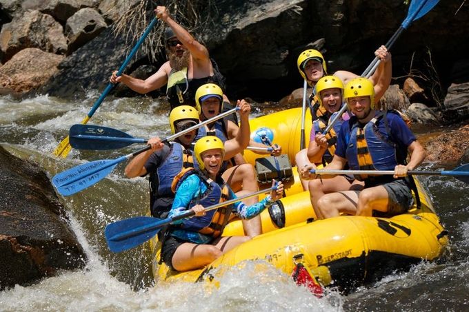 White water rafting - White water rafting in the USA