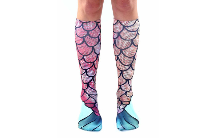 Mermaid Knee High Socks