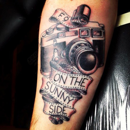 Shutter Speeds and Apertures Tattoo