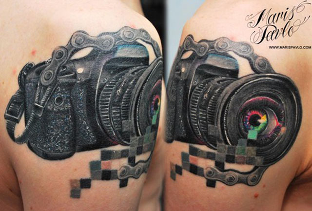 80 Camera Tattoo Designs for Men [2024 Inspiration Guide]