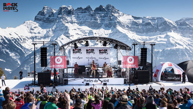 Rock The Pistes Snow Festival Skiing Snowboarding Avoriaz Morzine