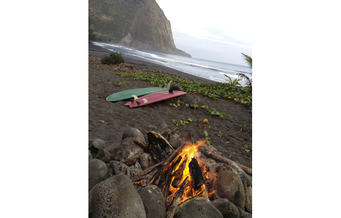 Surfing Camping Hawaii Waipio Beach somethingaboutgettinglost.tumblr.com