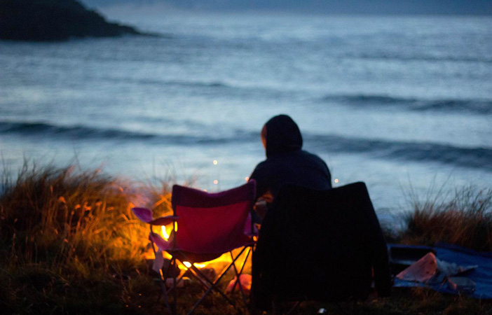 Surfing Camping OUTER HEBRIDES SCOTLAND